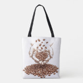 Coffee Bean Tote Bag (Achterkant)