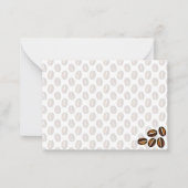 Coffee Beans Blank Note Card Notitiekaartje (Voorkant)