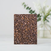 Coffee beans. briefkaart (Staand voorkant)