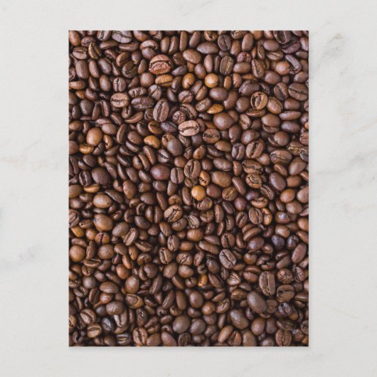 Coffee beans. briefkaart (Voorkant)