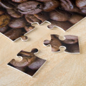 Coffee Beans Jigzaag Puzzle Legpuzzel (Zijkant)
