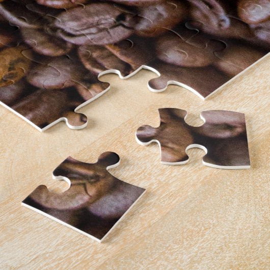 Coffee Beans Jigzaag Puzzle Legpuzzel (Zijkant)