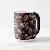 Coffee Beans Mug – Aromatic Brew Graphic Ceramic M Magische Mok (Voorkant rechts)