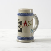 "Coffee Beast Cafe" koffie-Mok Bierpul (Voorkant rechts)