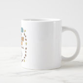 Coffee Because Adulting is Hard Grote Koffiekop (Rechts)