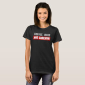 COFFEE BEER AND SARCASM  Sarcastic Caffeine T-shirt (Voorkant volledig)