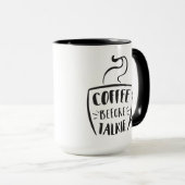 Coffee Before Talkie Mok (Voorkant rechts)