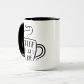Coffee Before Talkie Mok (Voorkant links)
