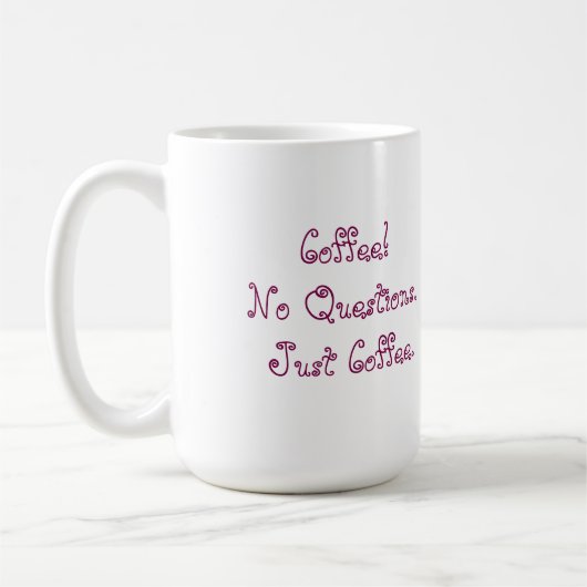 Coffee! beker koffiemok (Links)