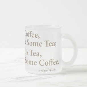 Coffee? Bevroren Mok van 10 oz bevroren glas