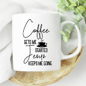 Coffee Bible Life Quote Mok