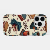 Coffee&  books collection iPhone hoesje (Achterkant horizontaal)