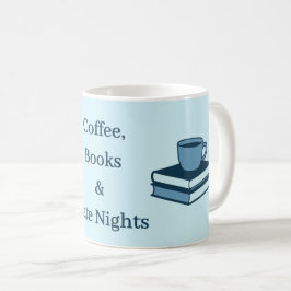 Coffee Books & Late Nights – Study Life Mug Koffiemok