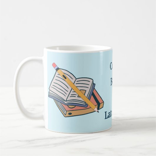 Coffee Books & Late Nights – Study Life Mug Koffiemok (Links)