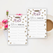 Coffee Bow Vrijgezellenfeest Waar waren we spel