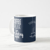 Coffee Break – Great Ideas – Midnight Blue Koffiemok (Voorkant links)