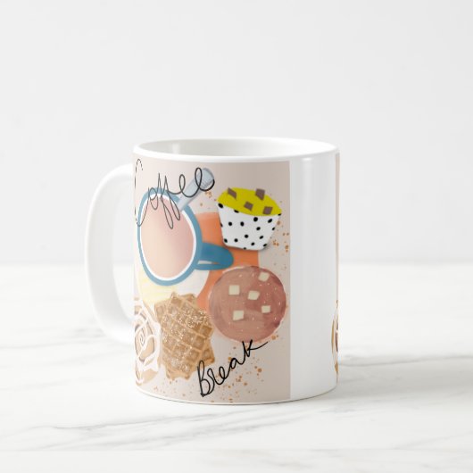 Coffee Break Koffiemok (Voorkant links)