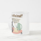 Coffee Break Matglas Koffiemok (Voorkant links)