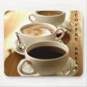 Coffee Break Mousepad Muismat (Voorkant)