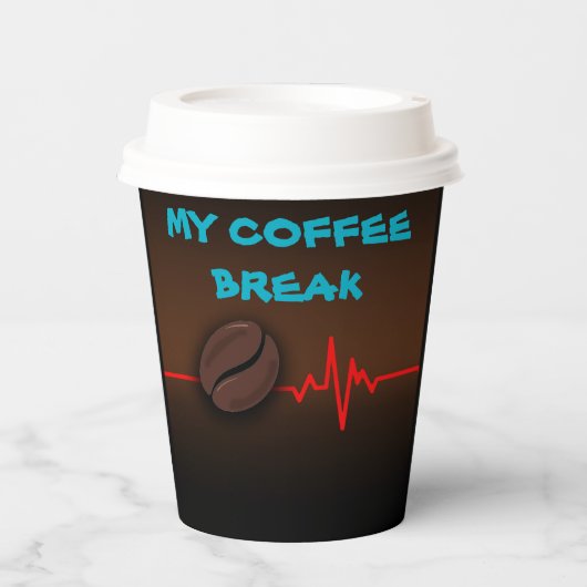 COFFEE BREAK PAPIEREN BEKERS (Voorkant)