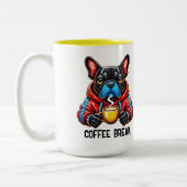 Coffee Break Tweekleurige Koffiemok (Links)