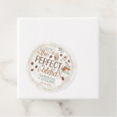 Coffee Bridal Wedding Shower | Het perfecte mengse Bedankjes Labels (In situ)