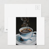 Coffee Briefkaart (Voorkant / Achterkant)