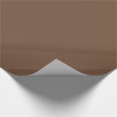 Coffee Brown Cadeaupapier (Hoek)