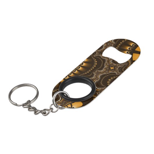 Coffee Brown Remix Mini Flessenopener (Voorkant Gekanteld)