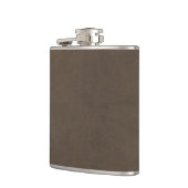 Coffee Brown Velvet Personalized Home Casino Heupfles (Links)