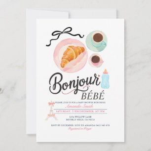 Coffee Brunch Oui Vrijgezellenfeest Uitnodigen Kaart