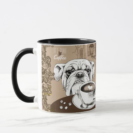 Coffee Bulldog Mok (Links)