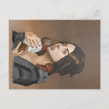 Coffee Bun Briefkaart