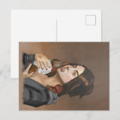 Coffee Bun Briefkaart (Voorkant / Achterkant)