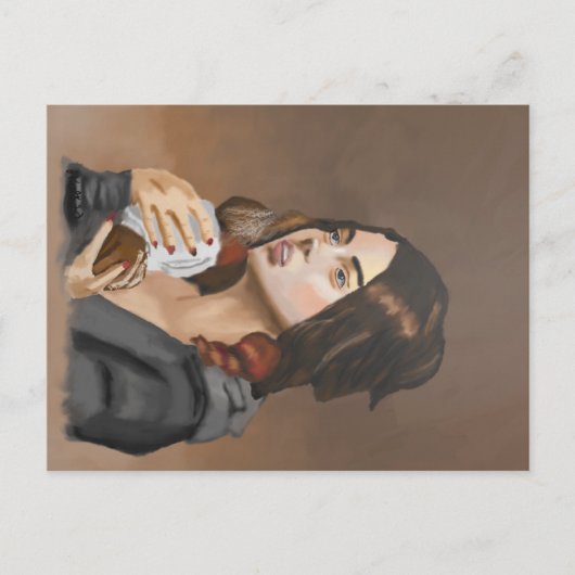 Coffee Bun Briefkaart (Voorkant)