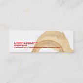 Coffee Burn Barista Mini Visitekaartje (Achterkant)