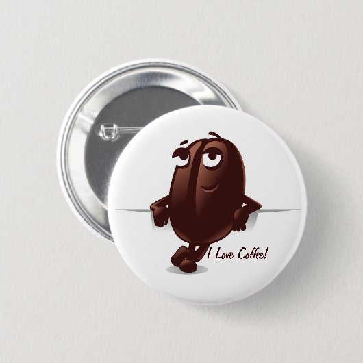 Coffee Button (Voorkant /achterkant)