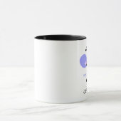 Coffee Buzz Bumblebee Caffeine Addict Cute Funny Mok (Midden)