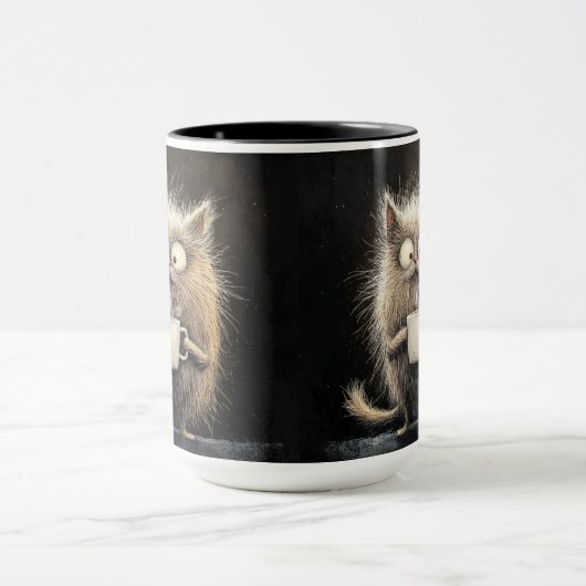 Coffee Buzz Kitty Mok (Midden)