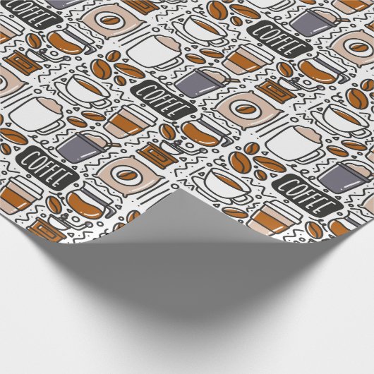 Coffee Cadeaupapier (Hoek)