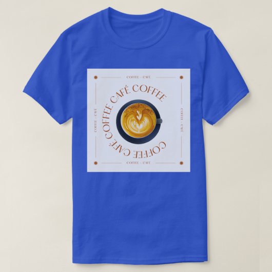 Coffee Caf T-shirt (Design voorkant)