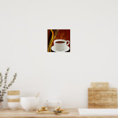 Coffee Cafe Art Poster (Keuken)