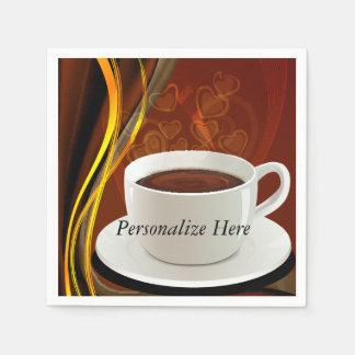 Coffee Cafe Art Servetten