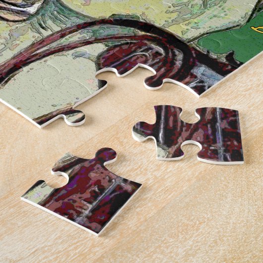 Coffee Cafe Legpuzzel (Zijkant)