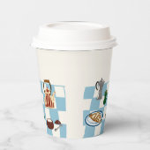 Coffee Cafe Papieren Bekers (Links)