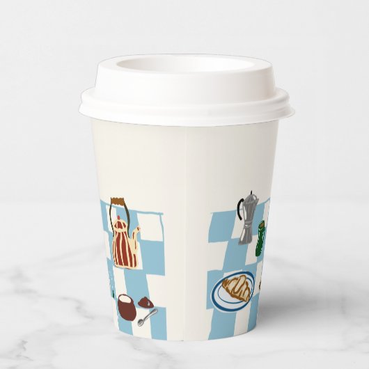 Coffee Cafe Papieren Bekers (Rechts)