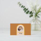 Coffee Cafe Visitekaartje (Staand voorkant)