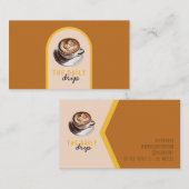 Coffee Cafe Visitekaartje (Voorkant / Achterkant)