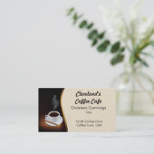 Coffee Cafe Visitekaartje (Staand voorkant)