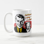 Coffee Caffeine Vitamin Funny Mug Koffiemok (Links)
